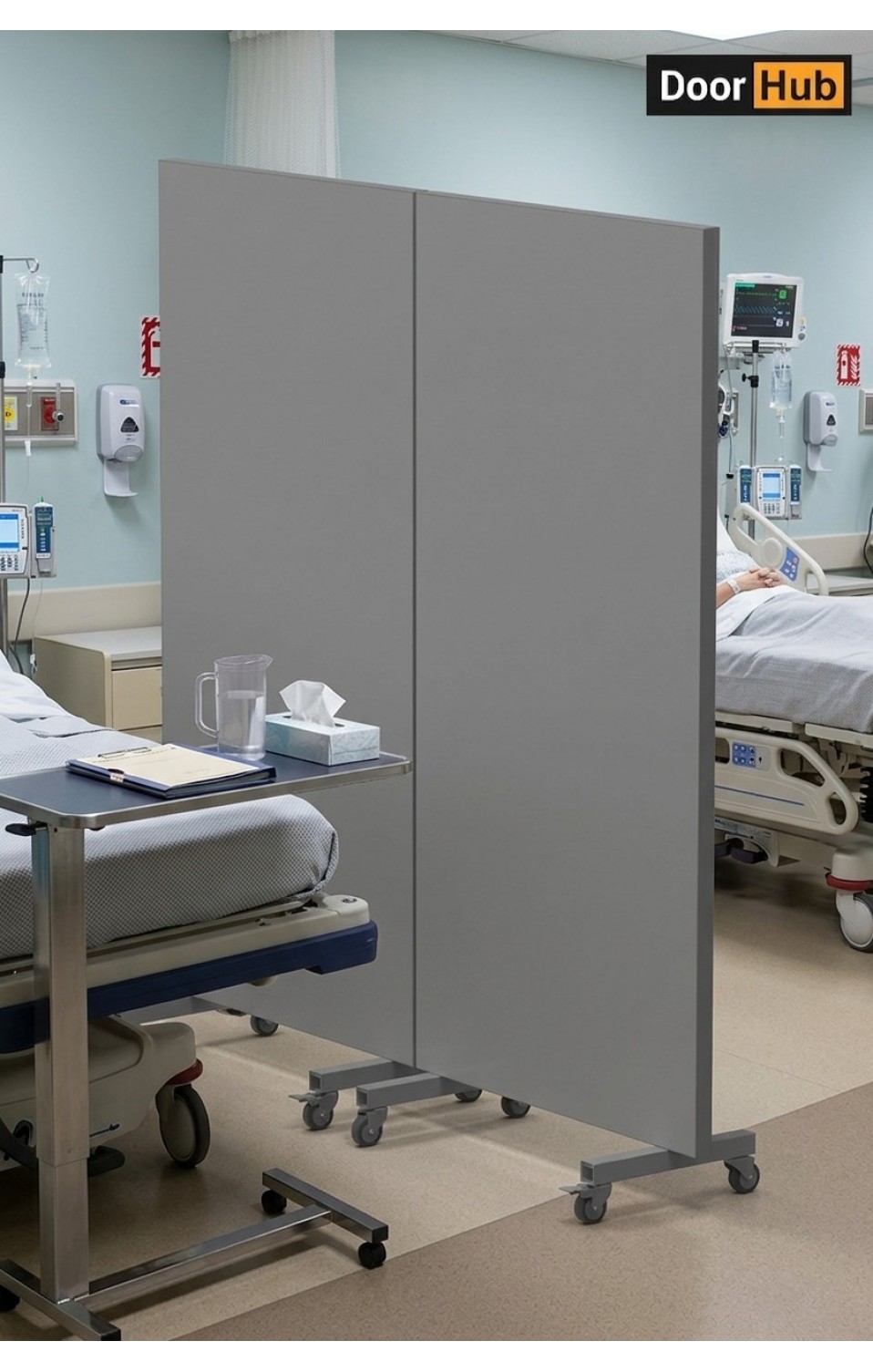 Mobile Hospital Partitions with Wheels UAE for Healthcare Projects